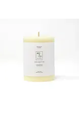 Natural White 100% Beeswax Pillar Candle