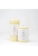 Natural White 100% Beeswax Pillar Candle