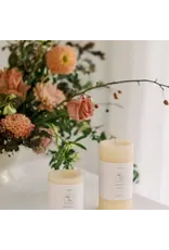 Natural White 100% Beeswax Pillar Candle