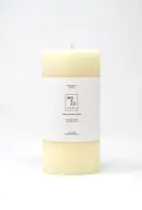 Natural White 100% Beeswax Pillar Candle