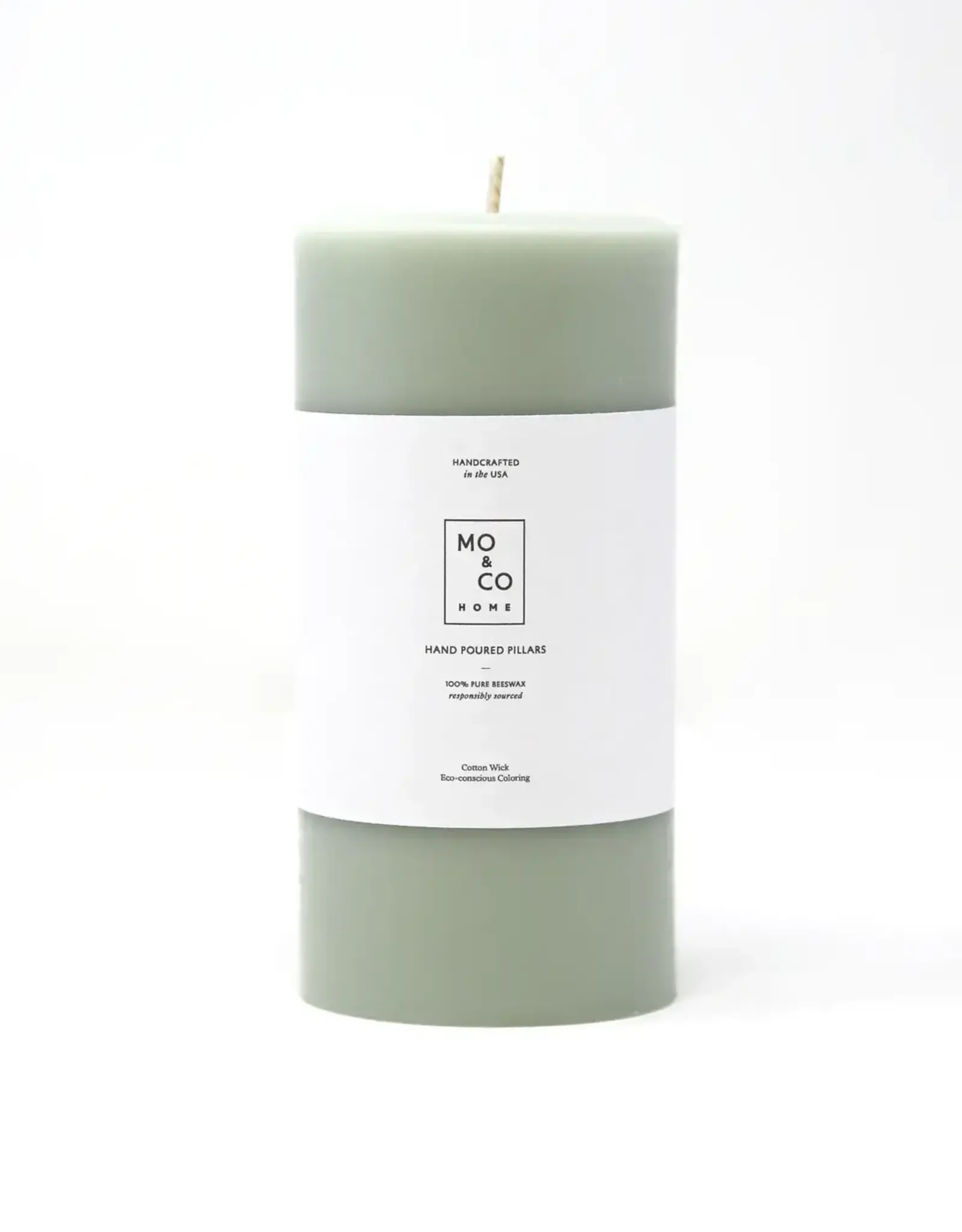 Eucalyptus 100% Beeswax Pillar Candle