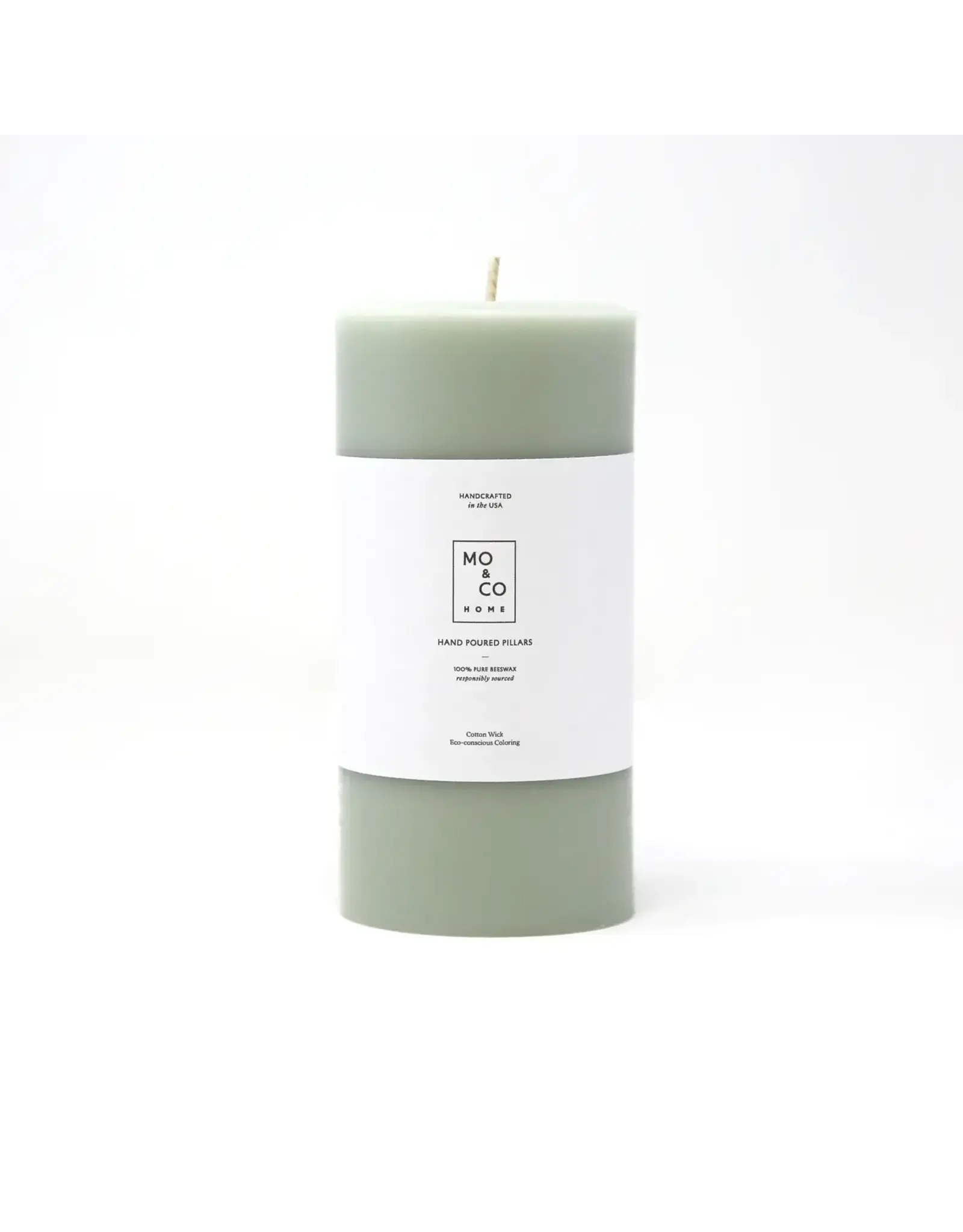 Eucalyptus 100% Beeswax Pillar Candle