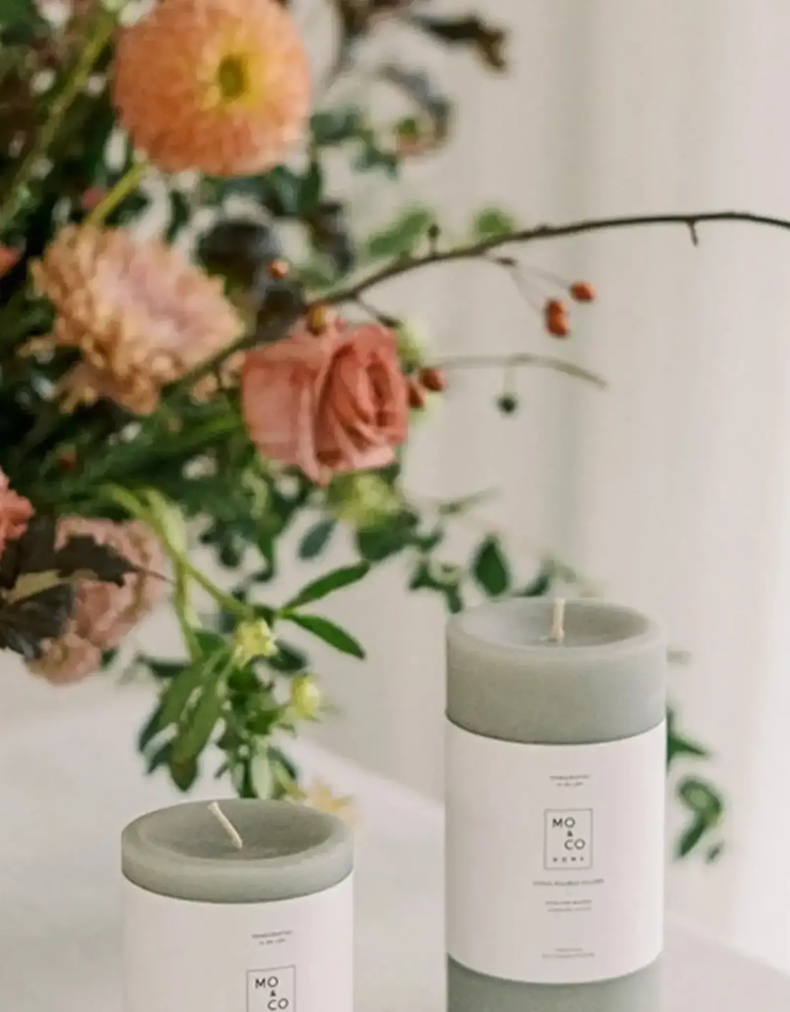 Eucalyptus 100% Beeswax Pillar Candle