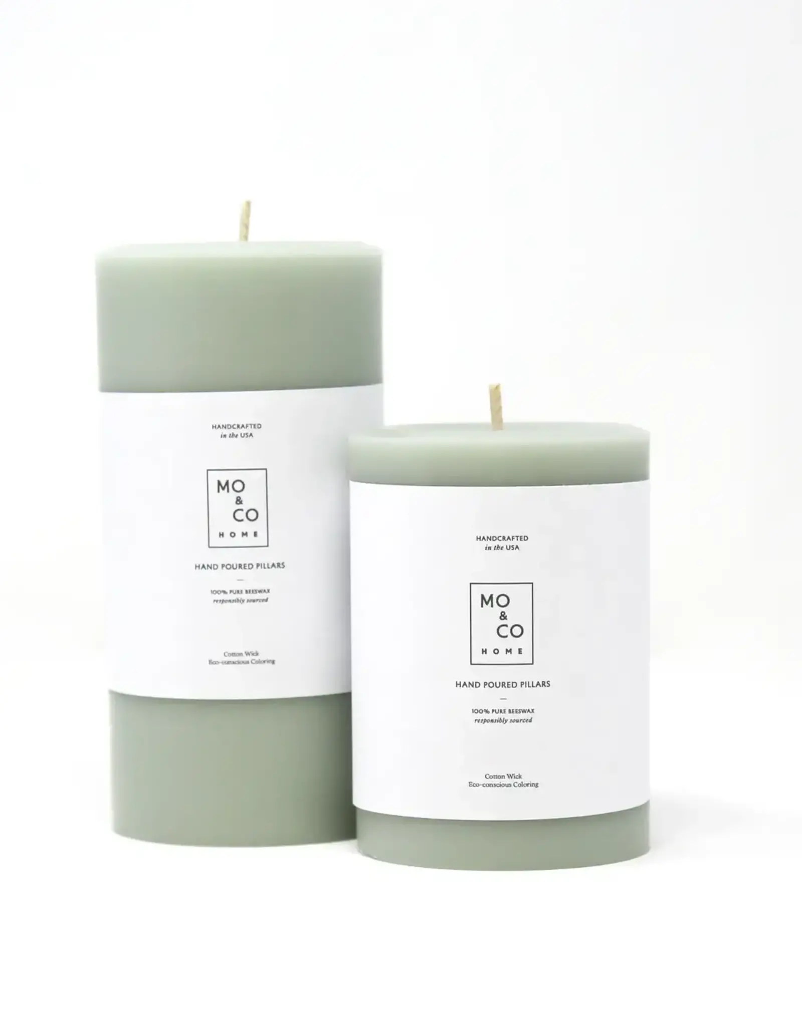 Eucalyptus 100% Beeswax Pillar Candle