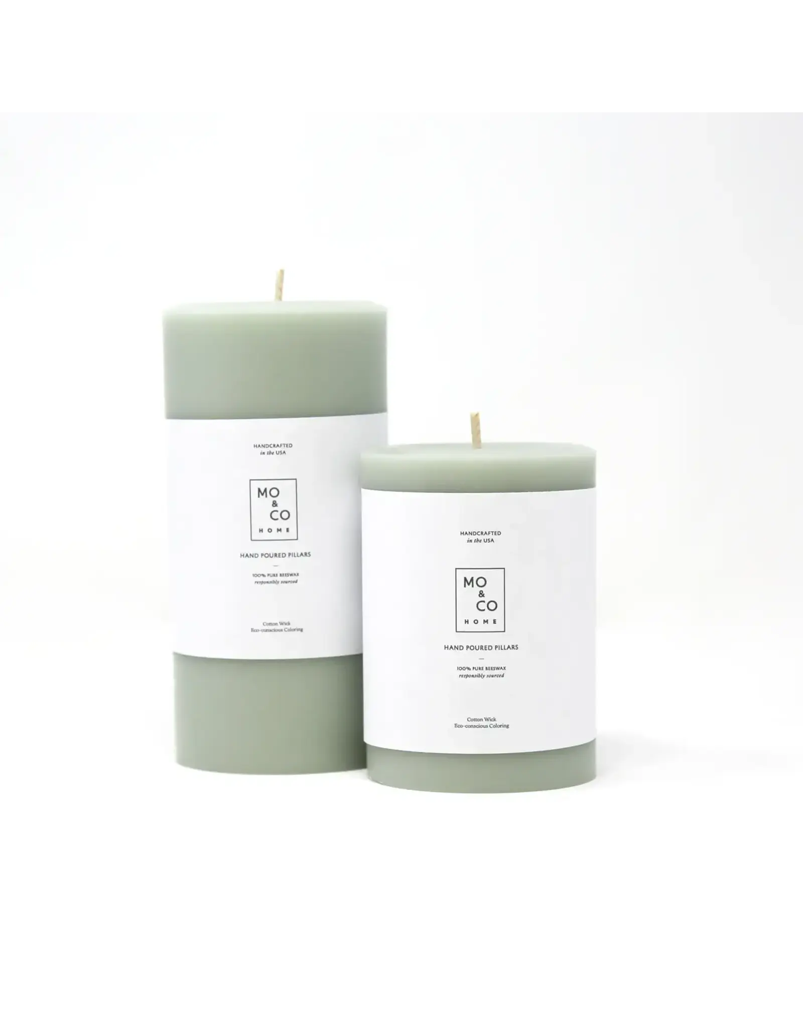 Eucalyptus 100% Beeswax Pillar Candle
