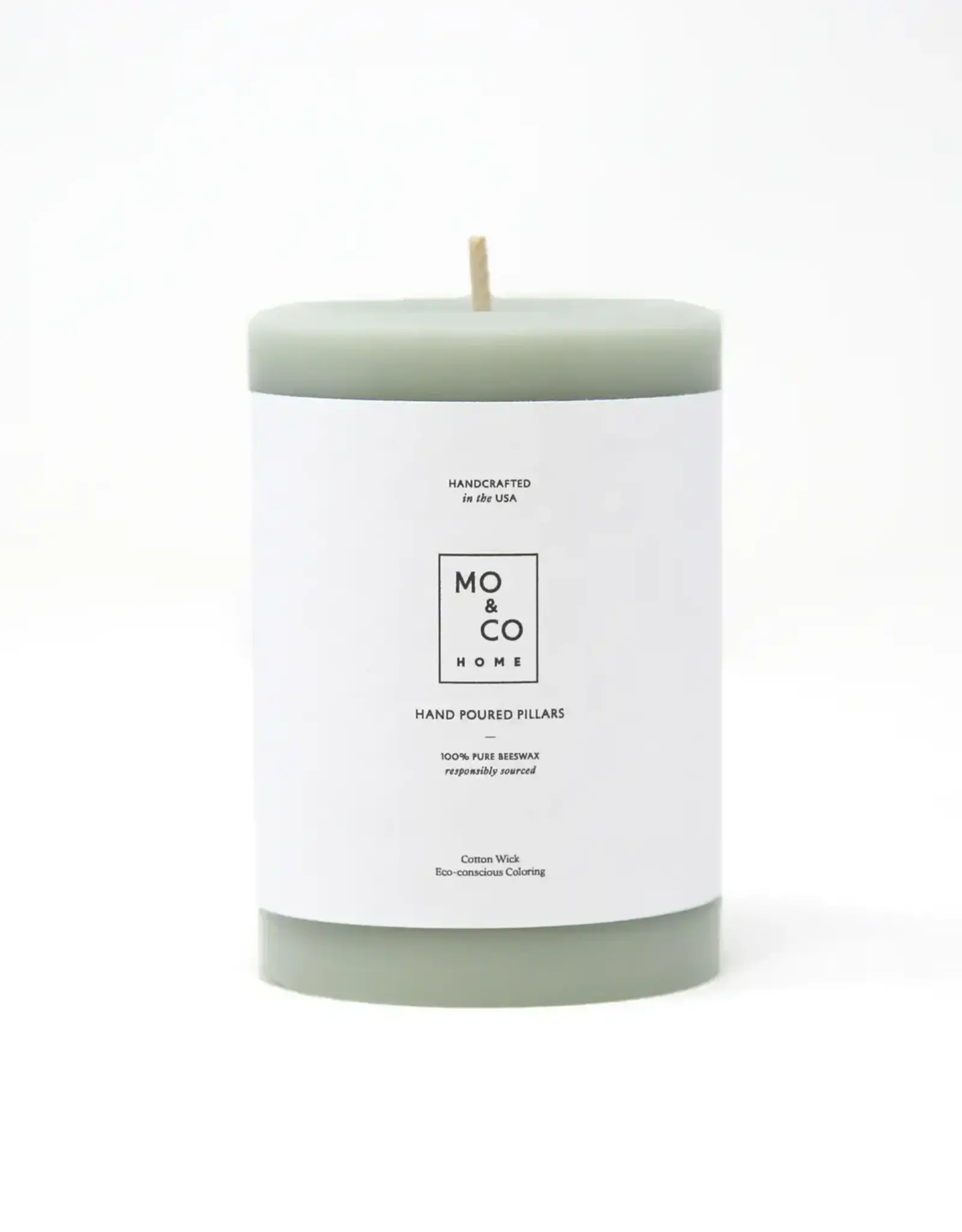 Eucalyptus 100% Beeswax Pillar Candle