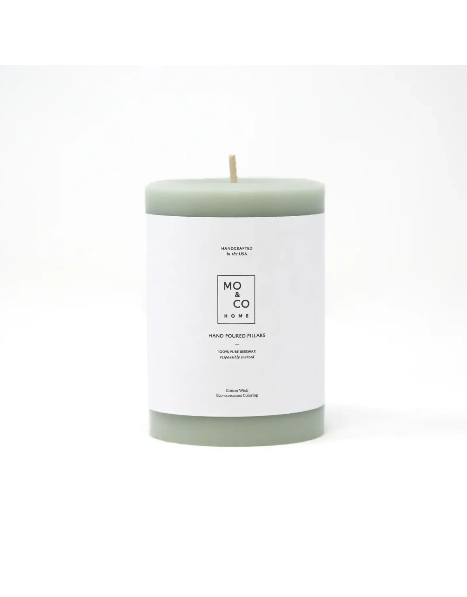 Eucalyptus 100% Beeswax Pillar Candle