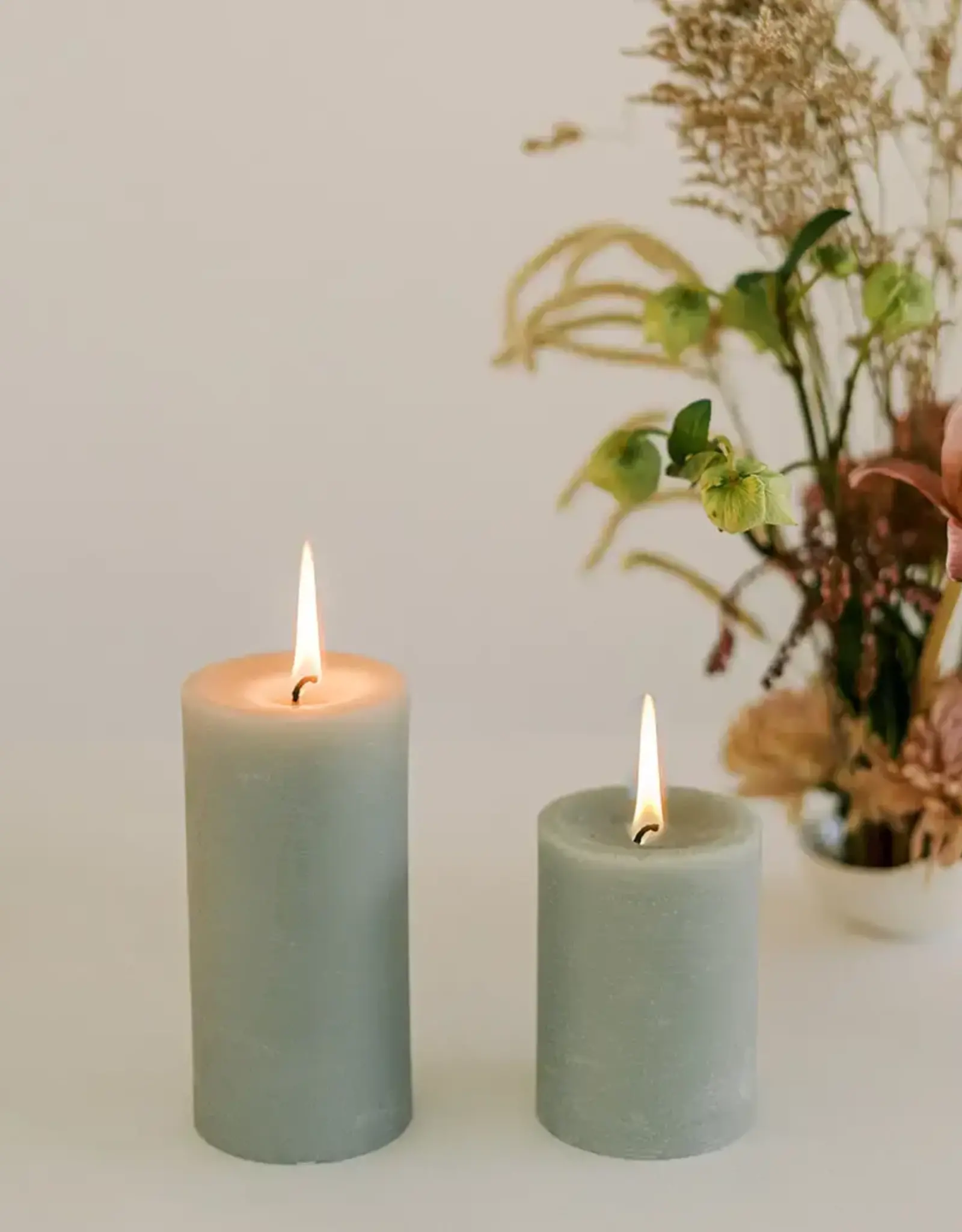 Eucalyptus 100% Beeswax Pillar Candle