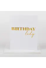 Birthday Lady - Greeting Card