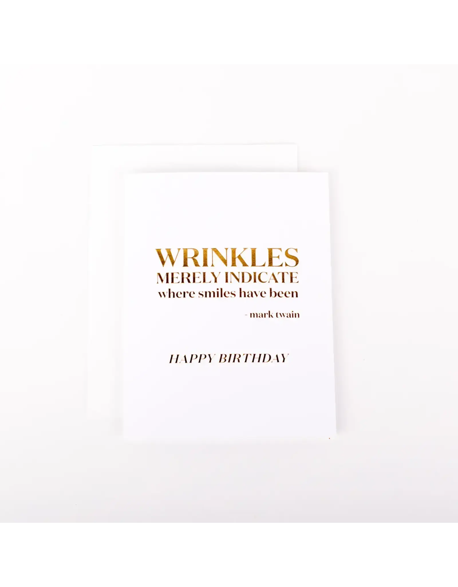 Wrinkles Show Where Smiles Have Been