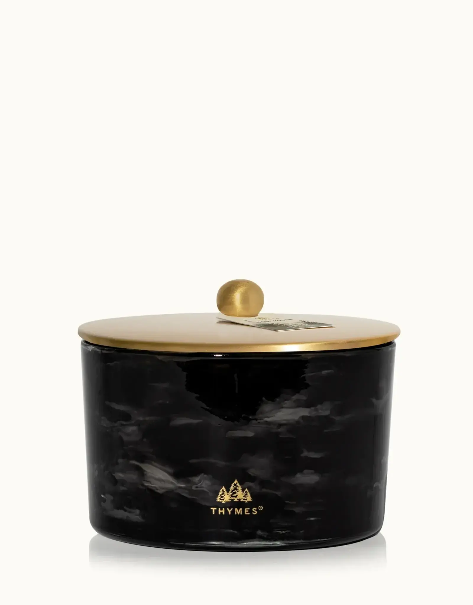 Thymes Noir Woods 3 Wick Candle