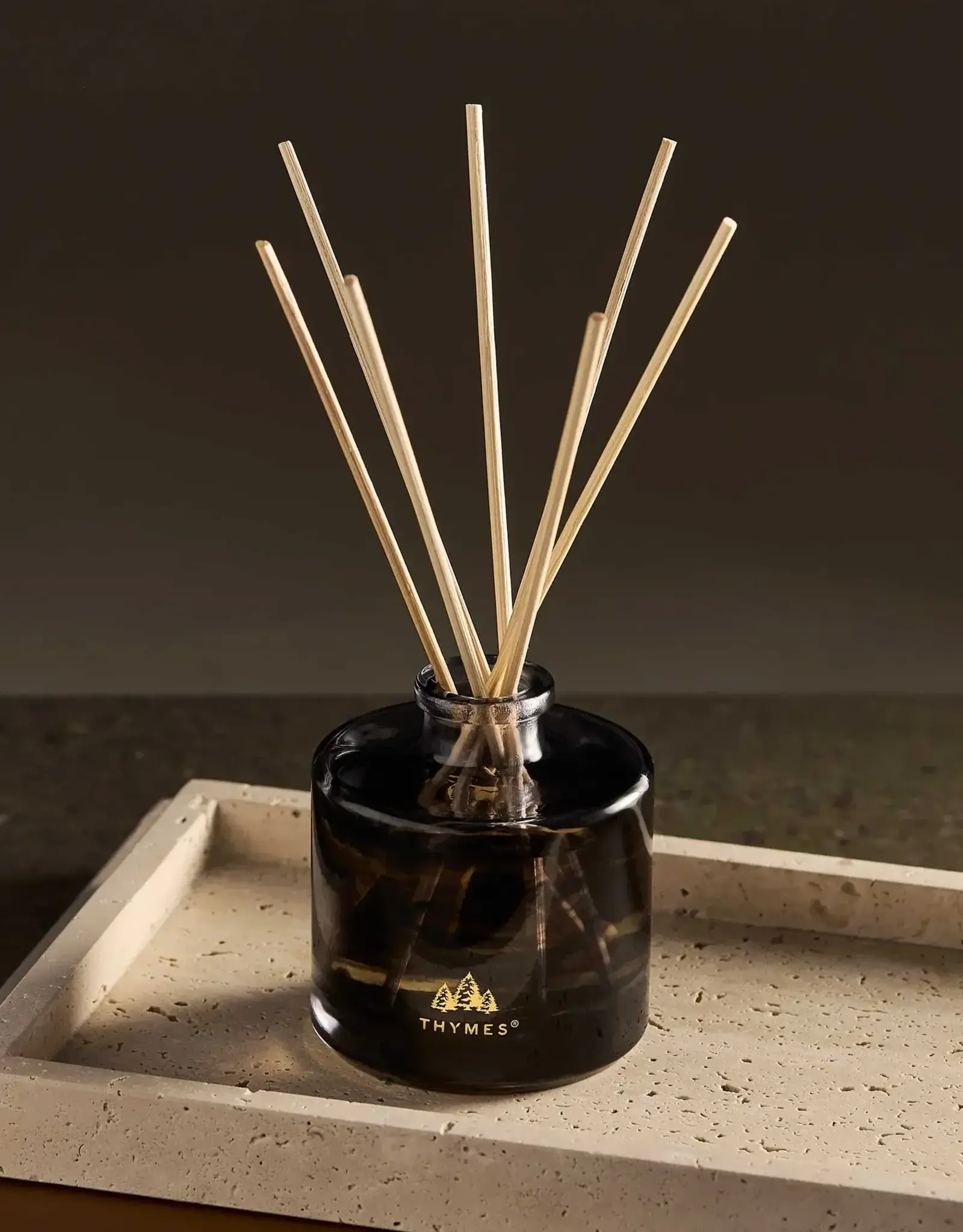 Thymes Noir Woods Petite Reed Diffuser