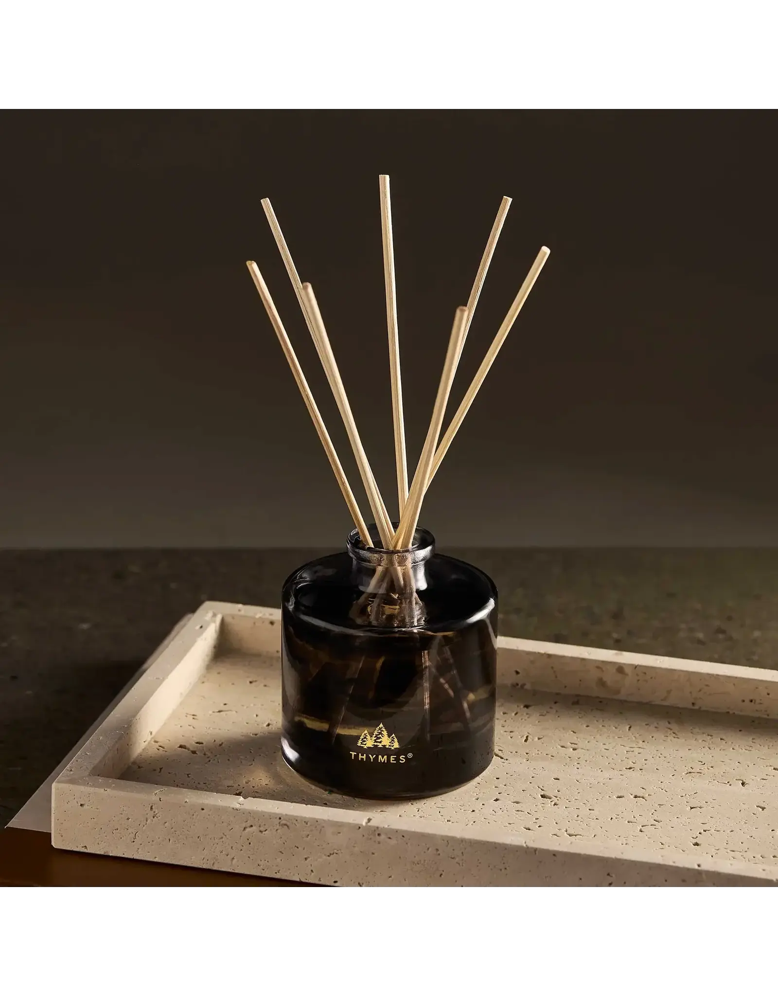 Thymes Noir Woods Petite Reed Diffuser