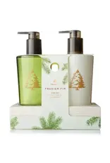 Thymes Frasier Fir Hand Wash and Hand Lotion Sink Set