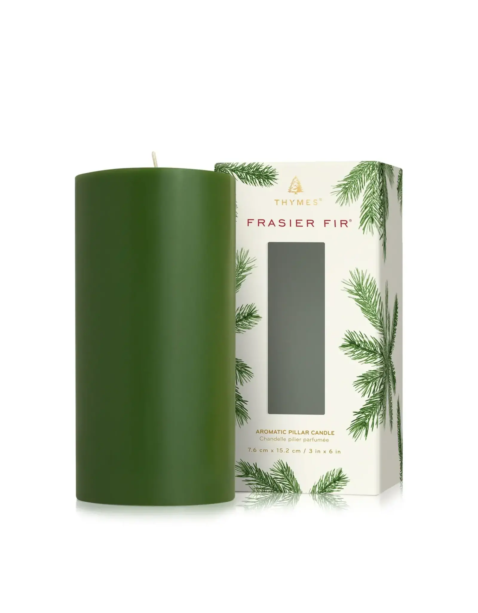 Thymes Frasier Fir Pillar Candle