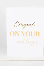 Congrats On Your Wedding Day Greeting Card