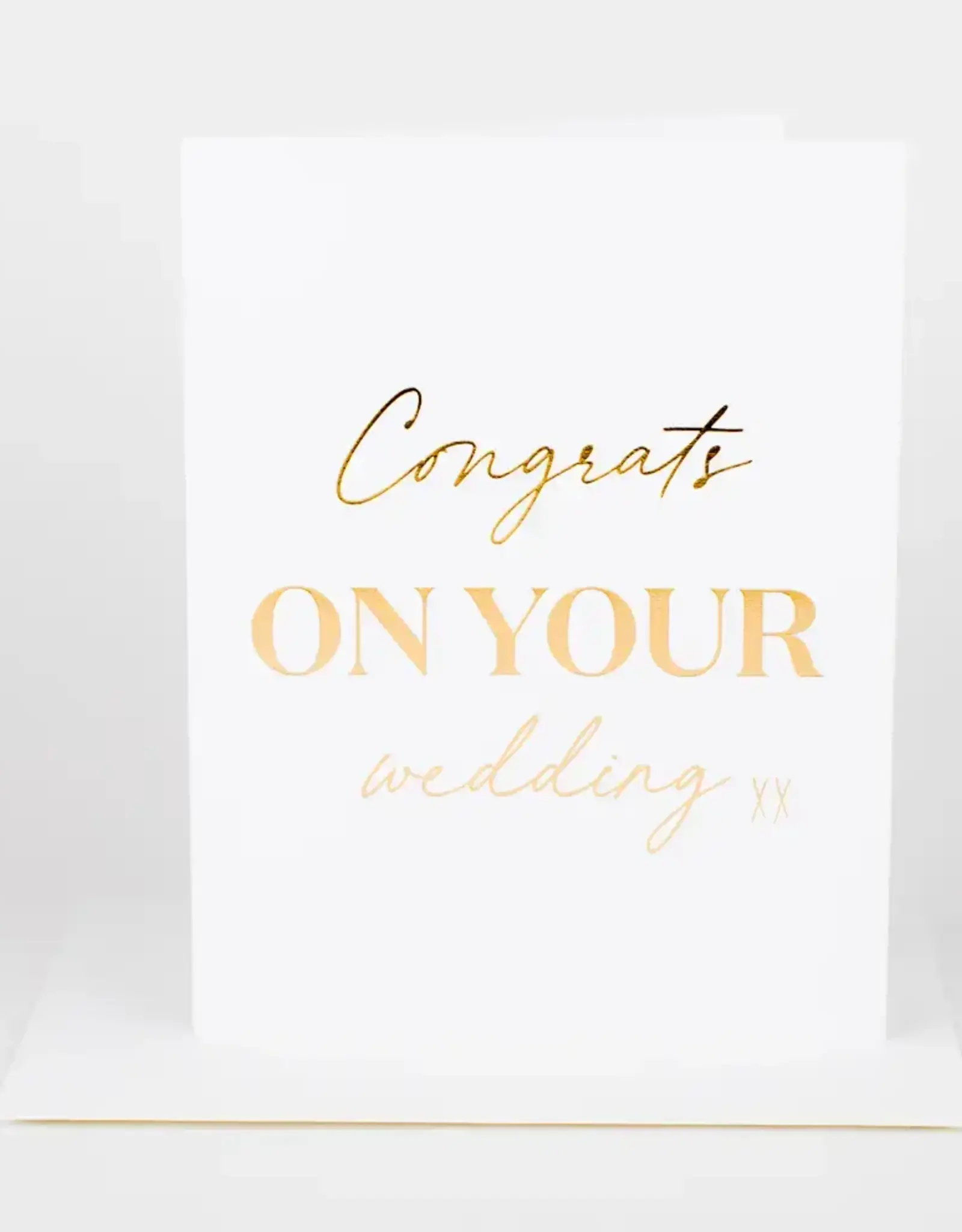 Congrats On Your Wedding Day Greeting Card