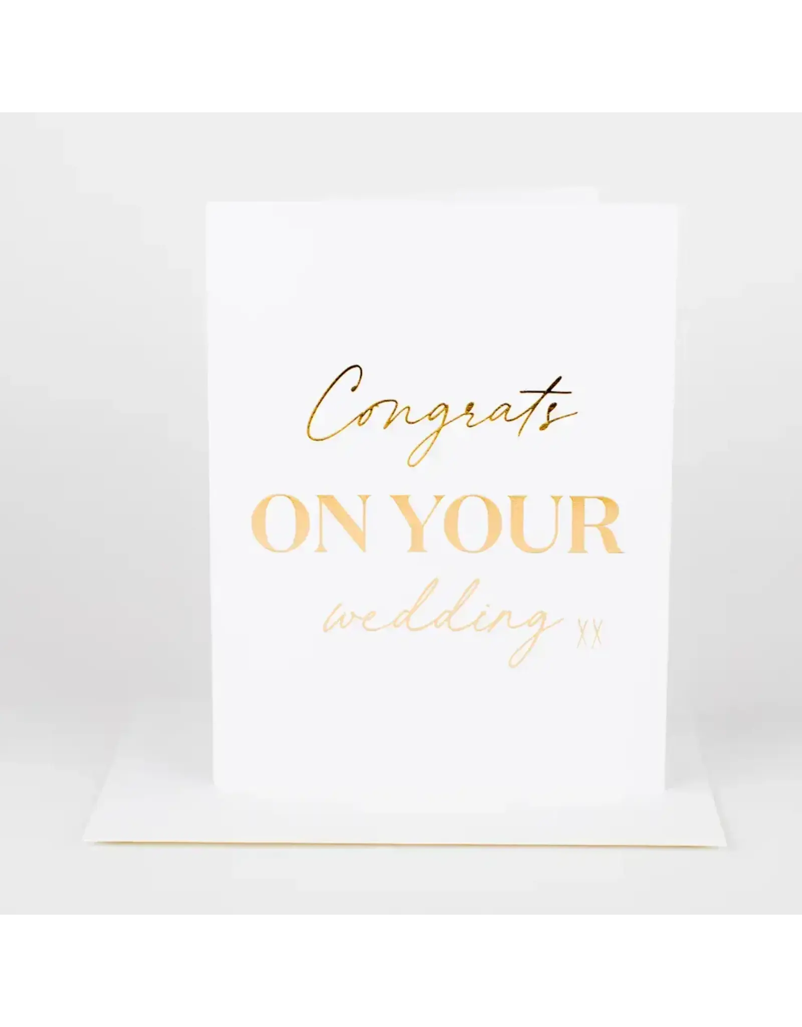 Congrats On Your Wedding Day Greeting Card