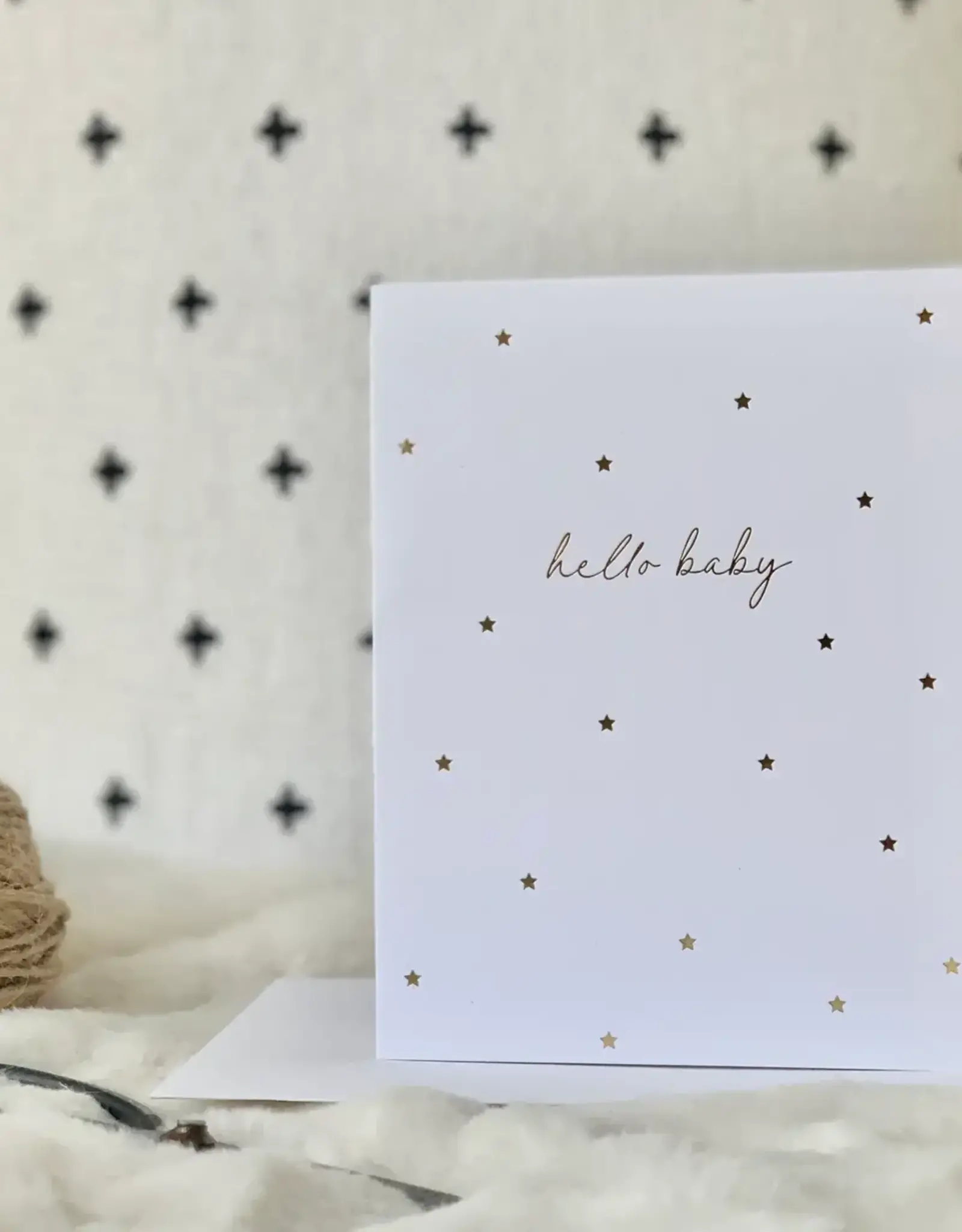 Hello Baby Greeting Card