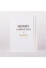 Merry Christmas and Happy New Year Christmas Card