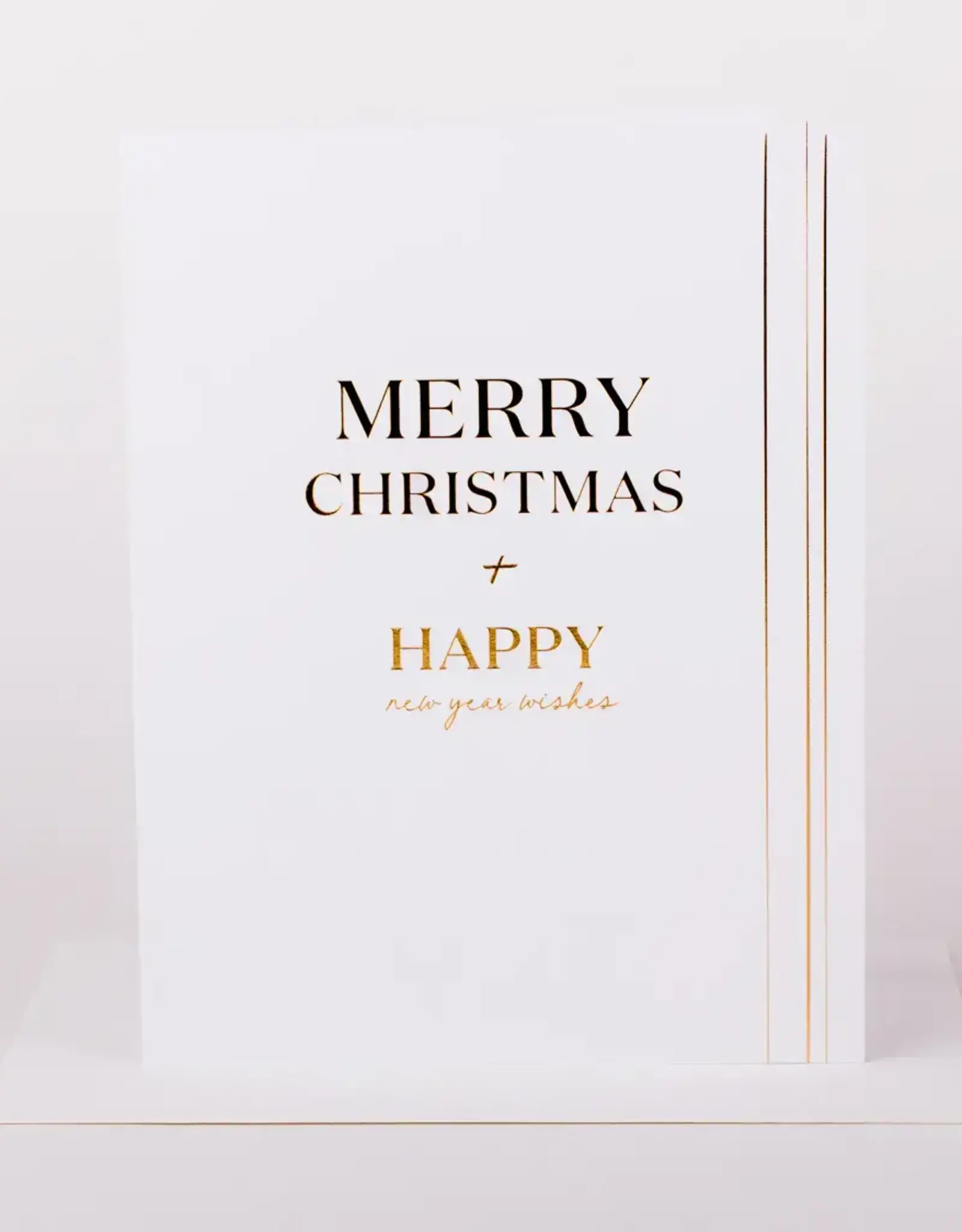 Merry Christmas and Happy New Year Christmas Card