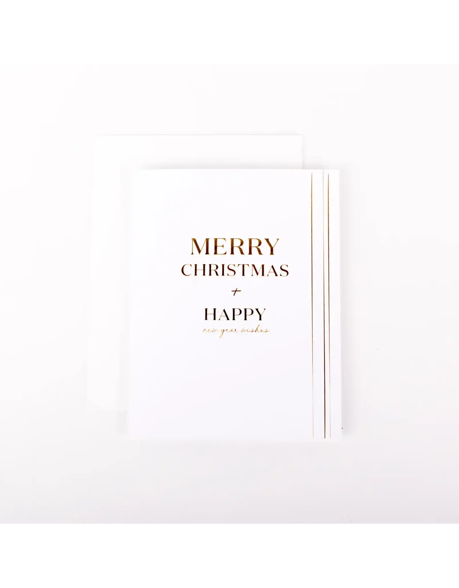 Merry Christmas and Happy New Year Christmas Card