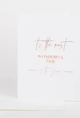 Wonderful Time of the Year Season's Greetings Card