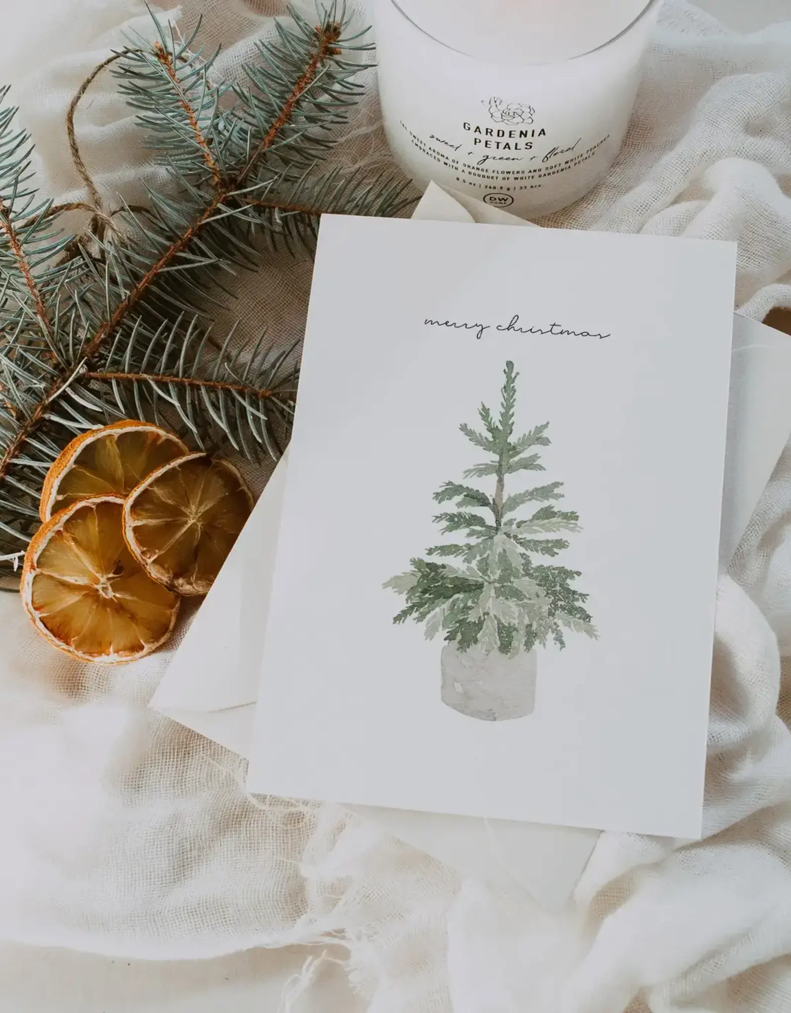 Merry Christmas Tree Card