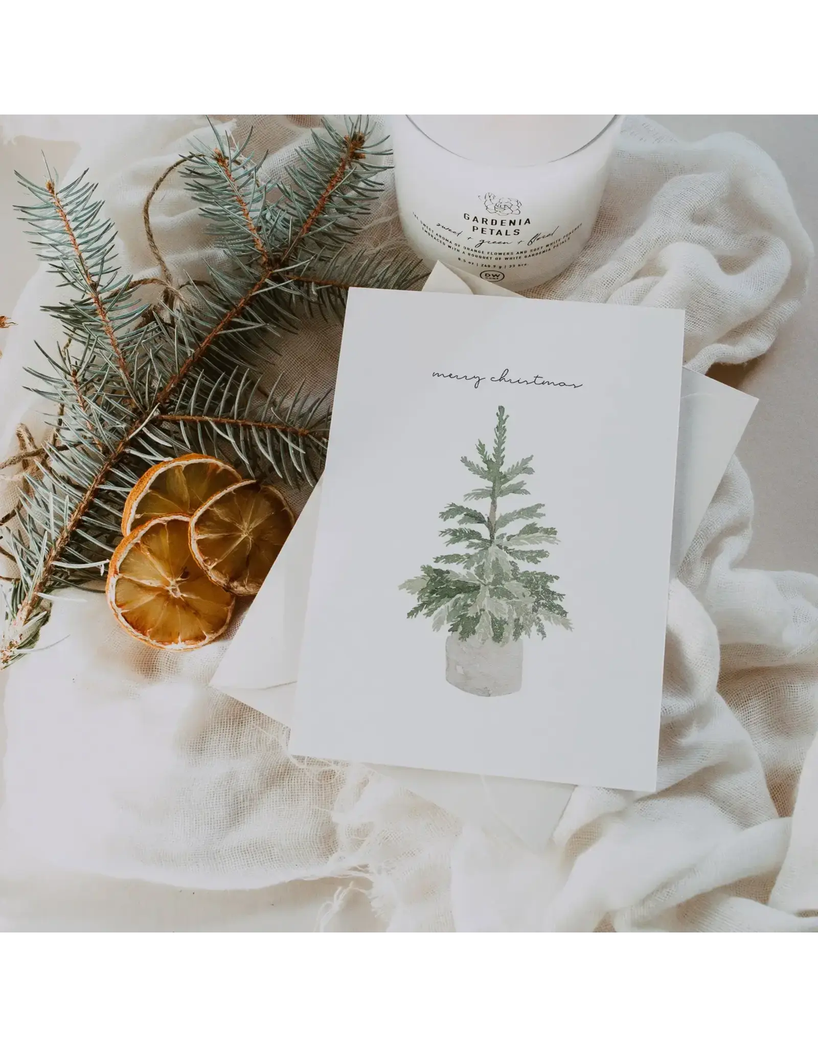 Merry Christmas Tree Card
