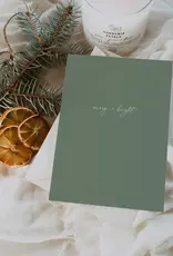 Merry and Bright Christmas Card