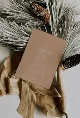 Neutral Tree Christmas Card