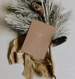 Neutral Tree Christmas Card