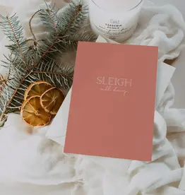Sleigh All Day Christmas Card