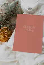 Sleigh All Day Christmas Card