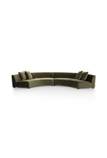 Liam 2 Piece Sectional in Surrey Olive