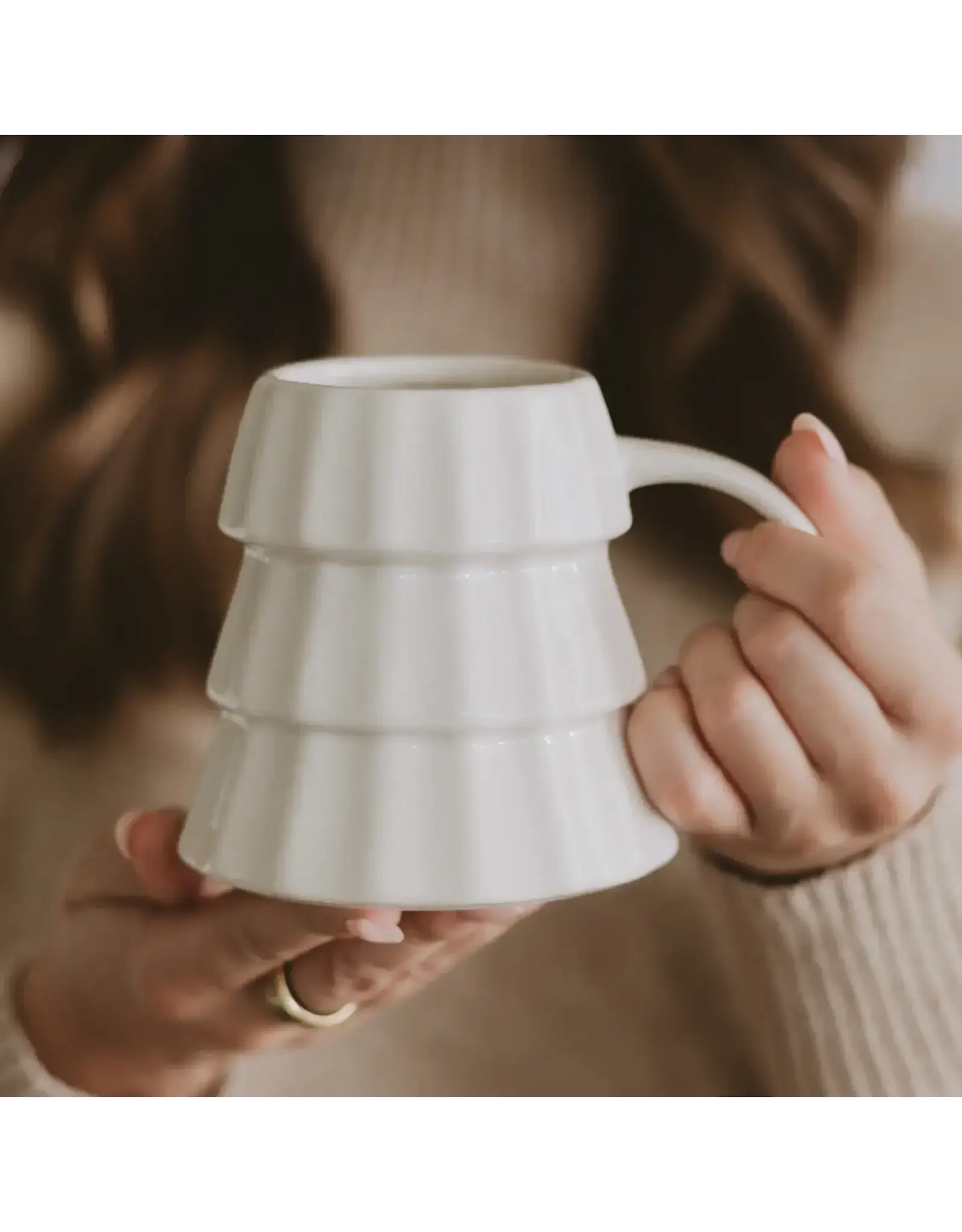 Cream Tree Coffee Mug