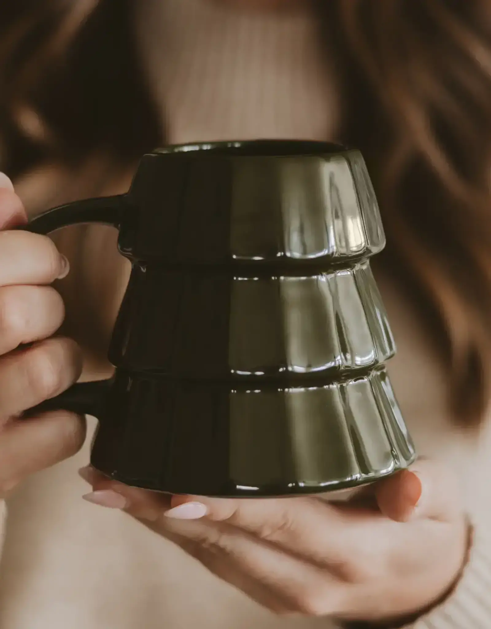 Green Tree Coffee Mug