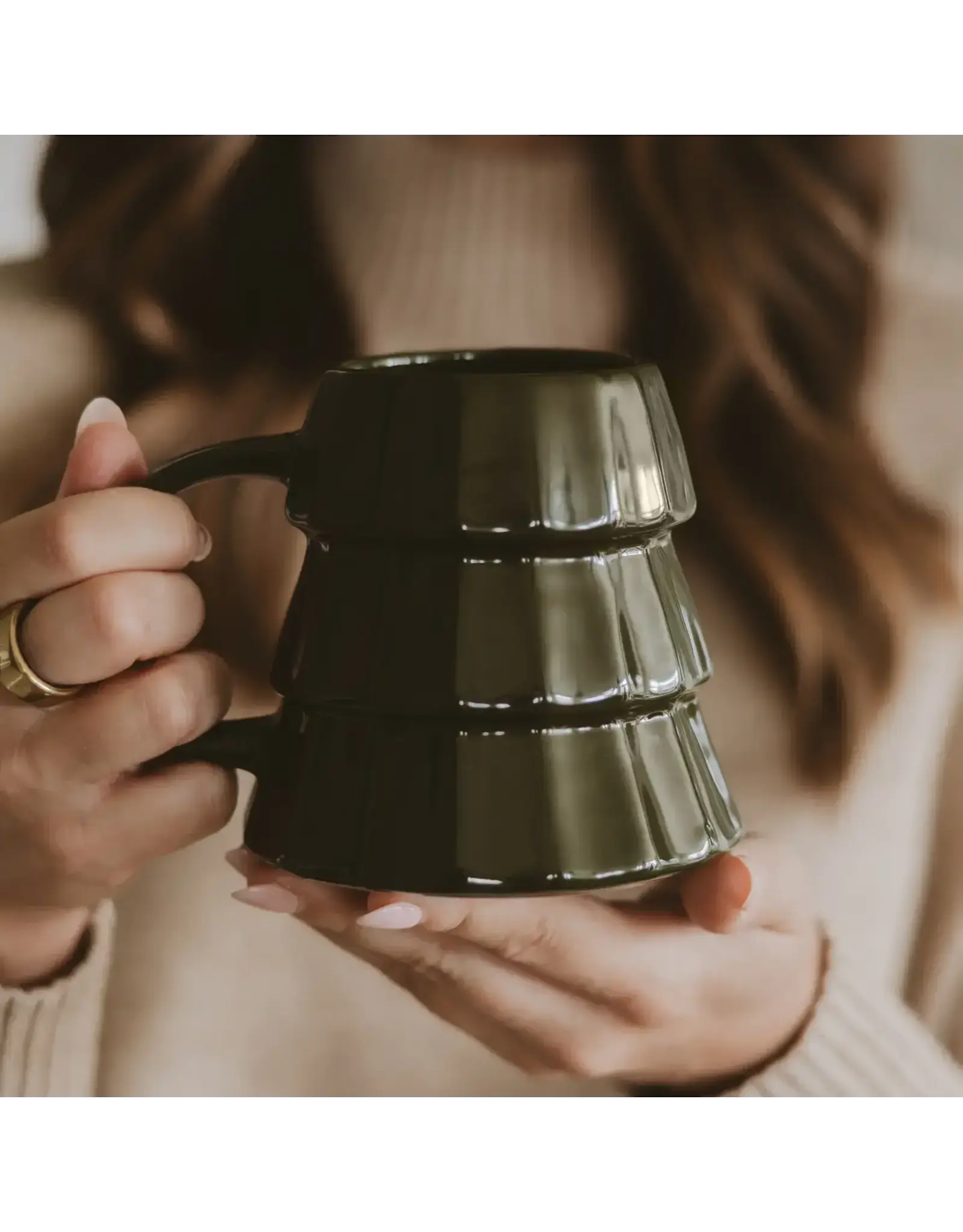Green Tree Coffee Mug