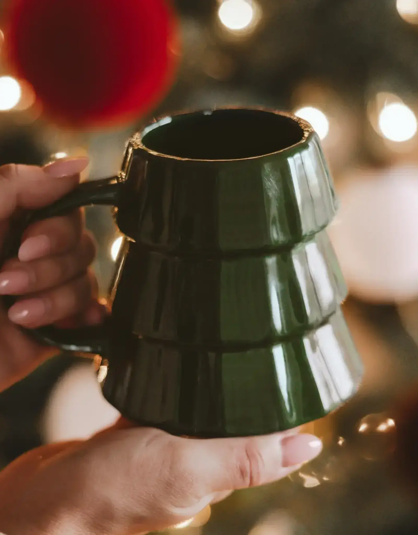 Green Tree Coffee Mug