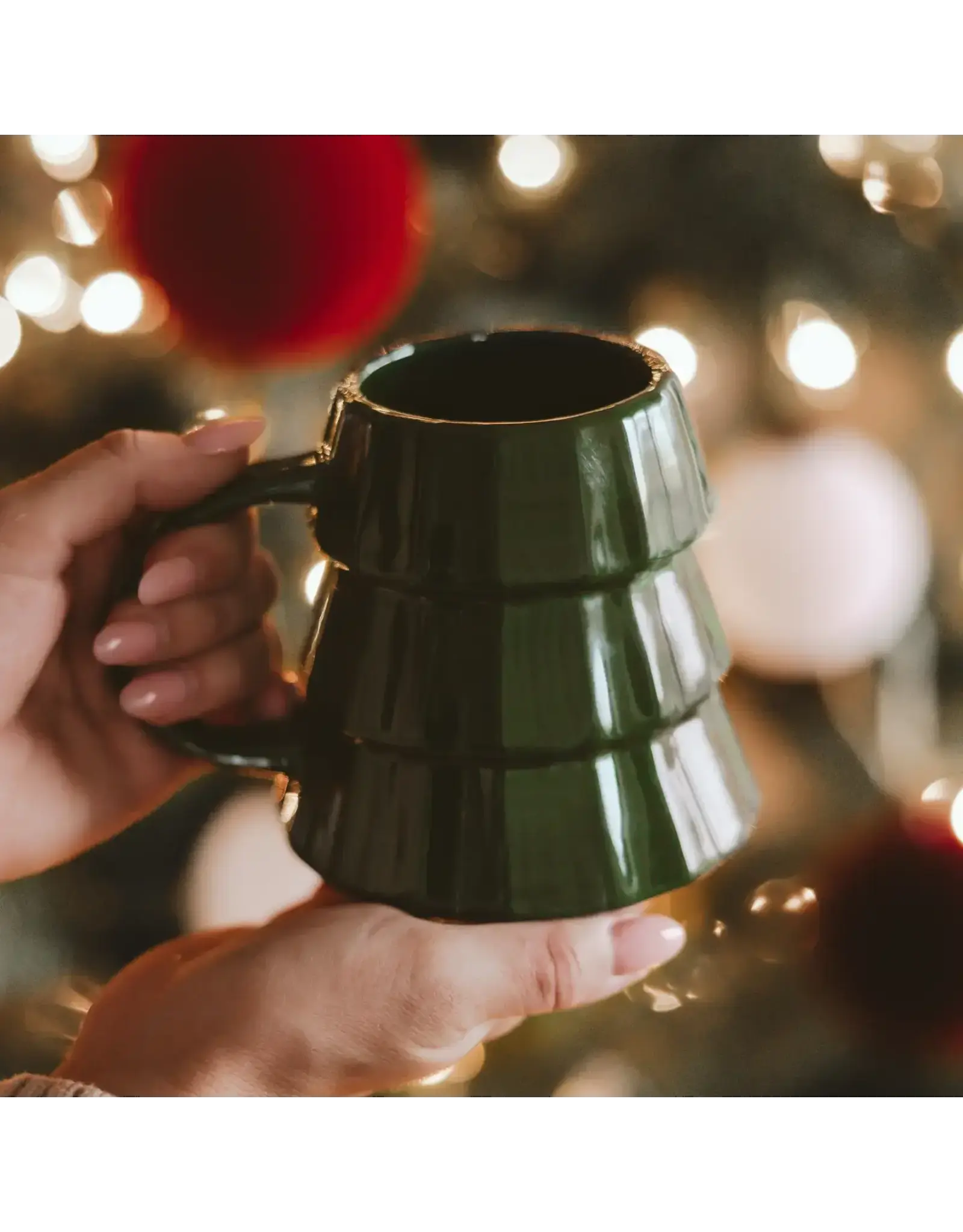 Green Tree Coffee Mug