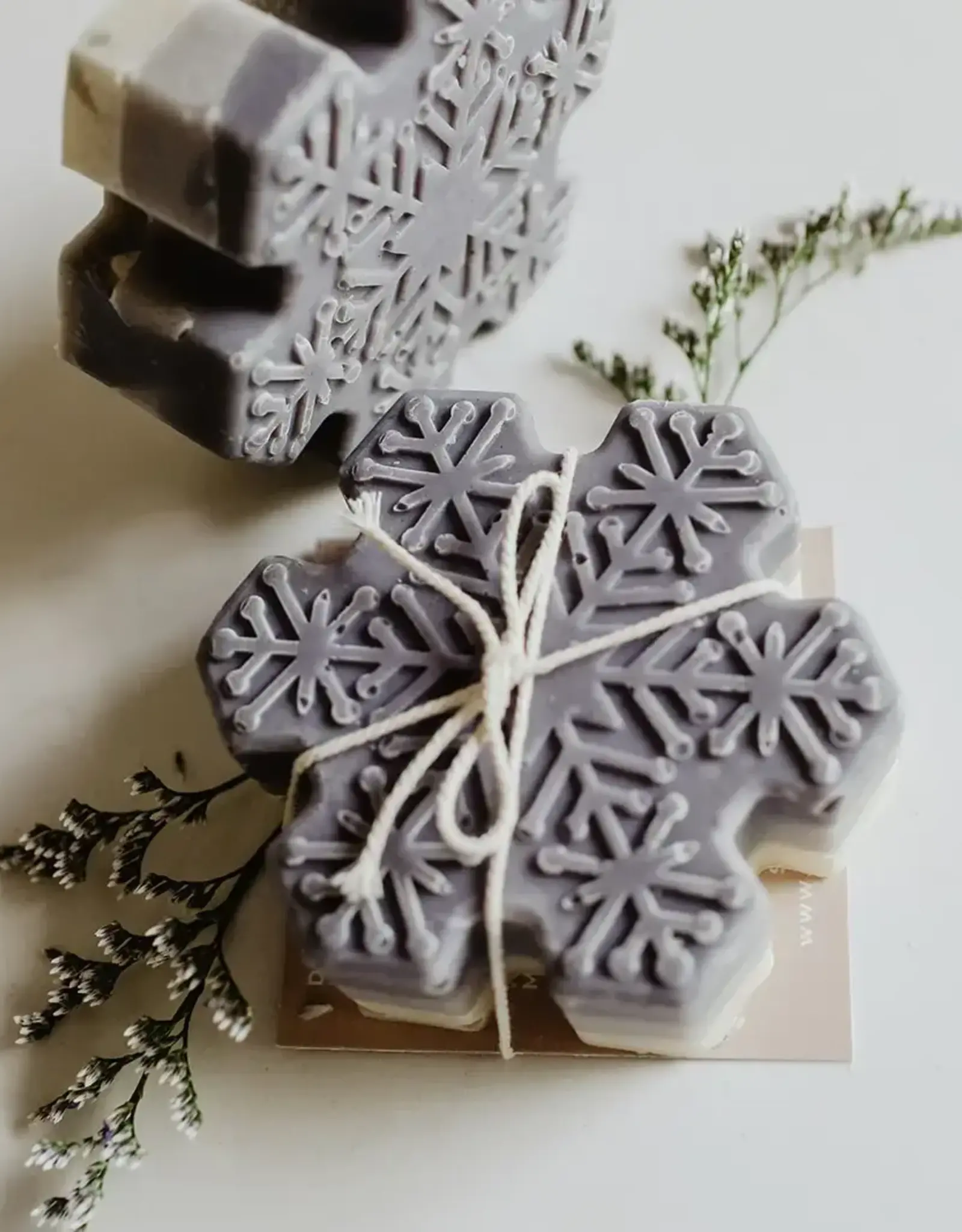 Snowflake Soap Bar
