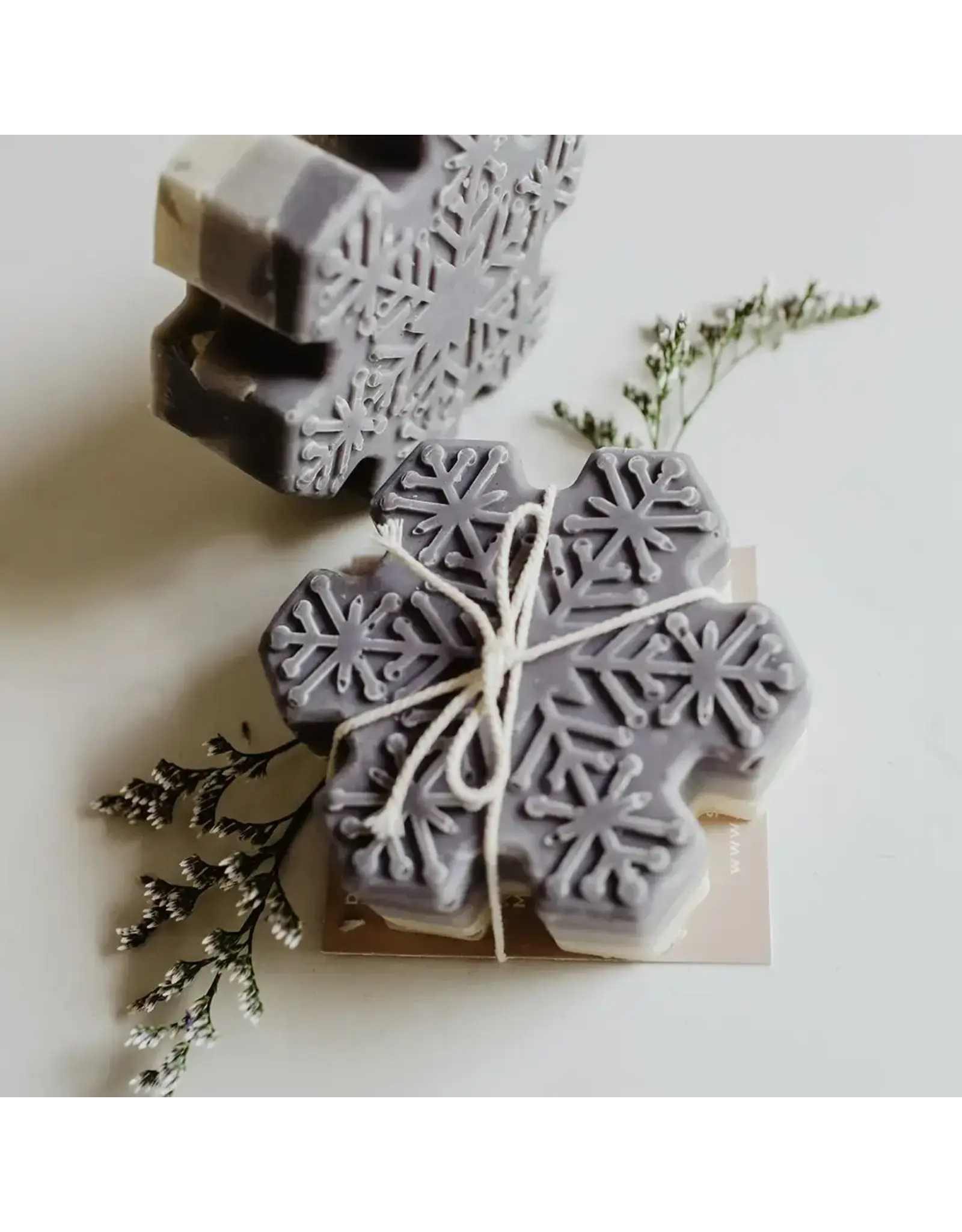 Snowflake Soap Bar