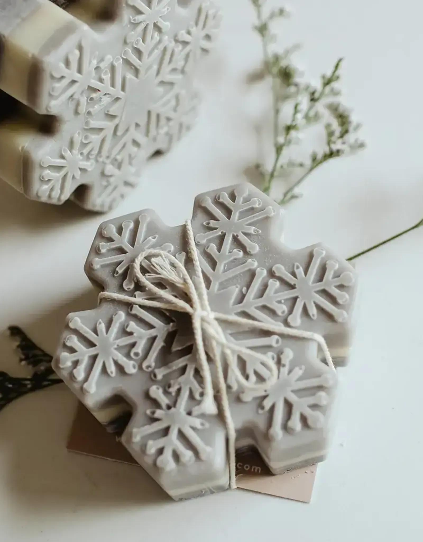 Snowflake Soap Bar