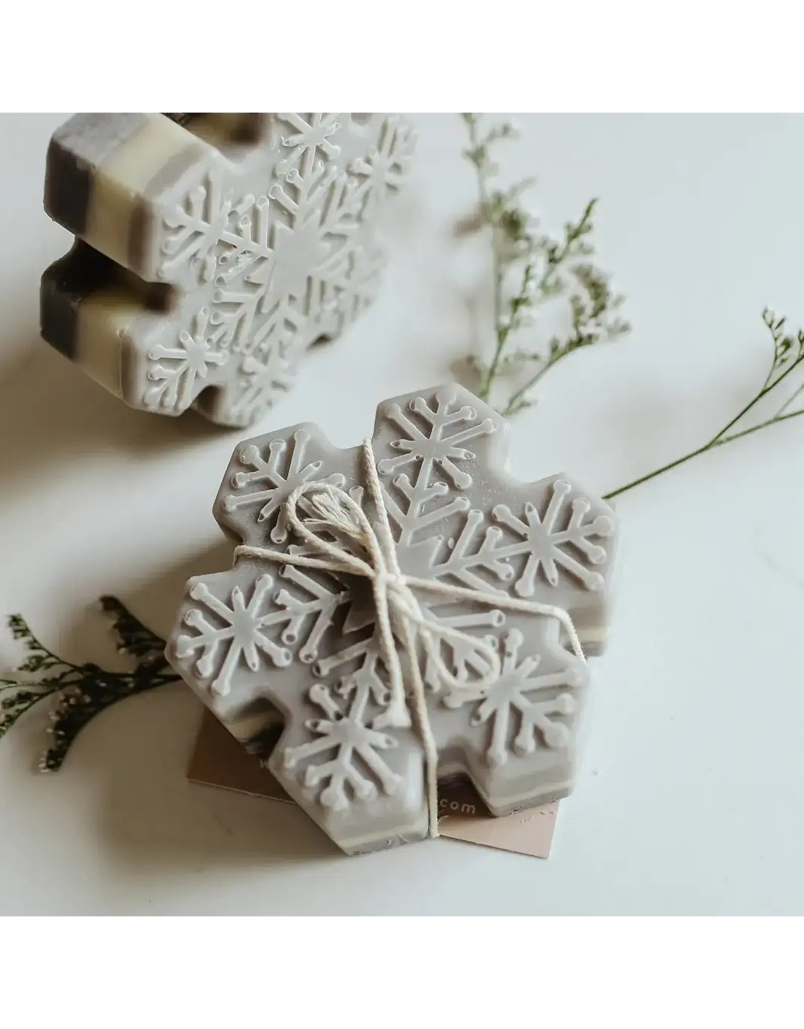 Snowflake Soap Bar