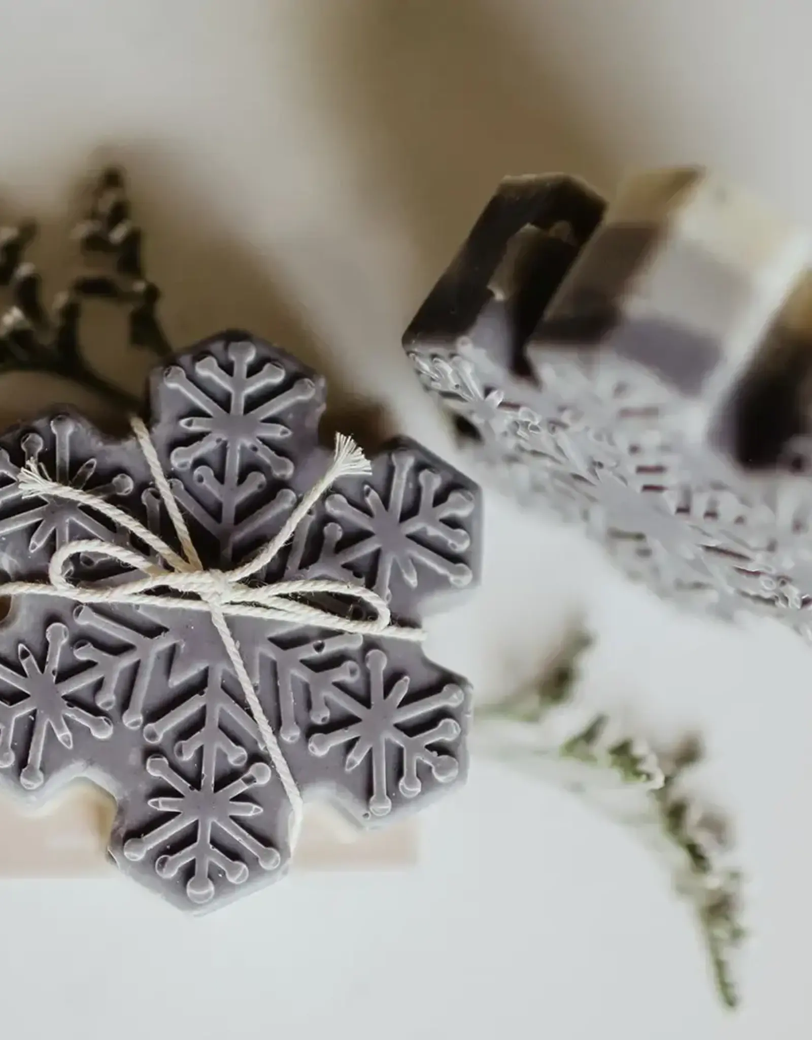 Snowflake Soap Bar