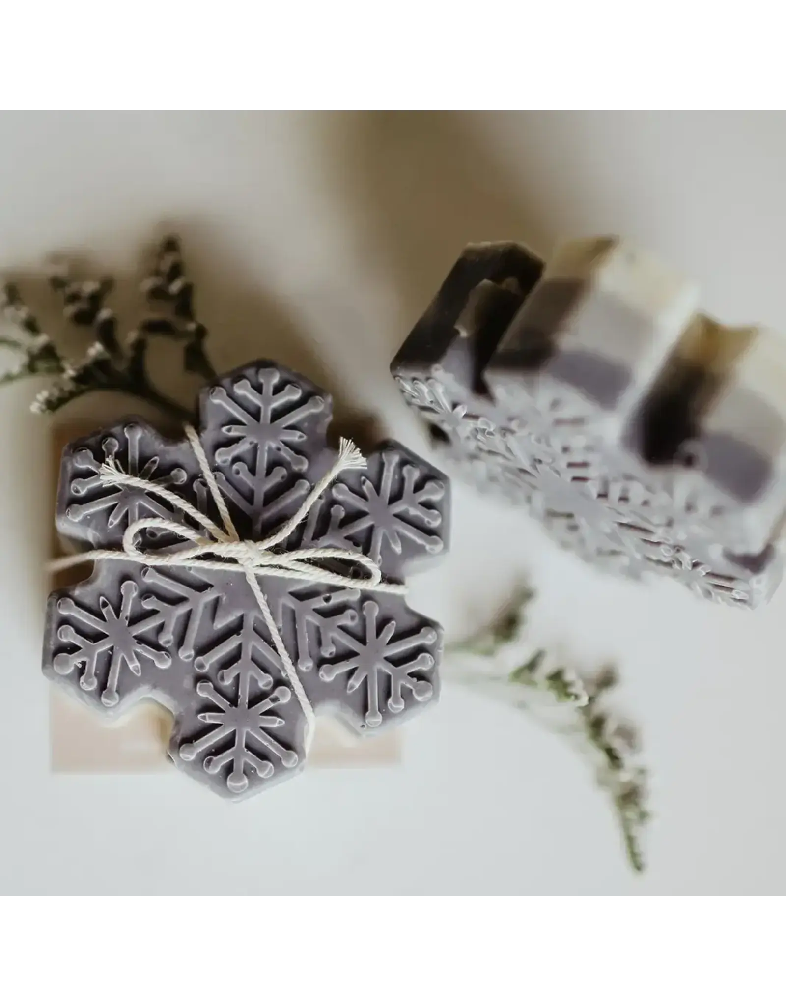 Snowflake Soap Bar