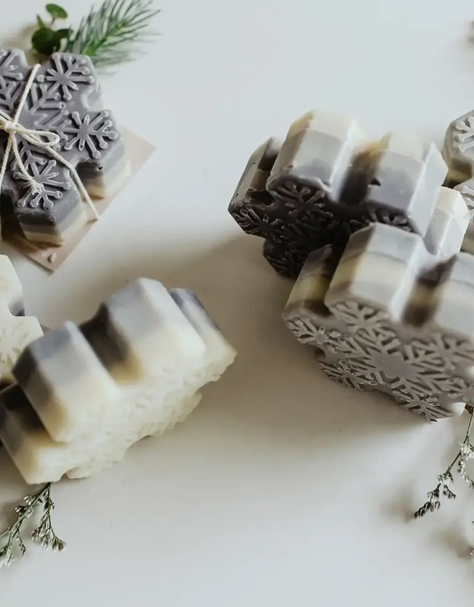 Snowflake Soap Bar