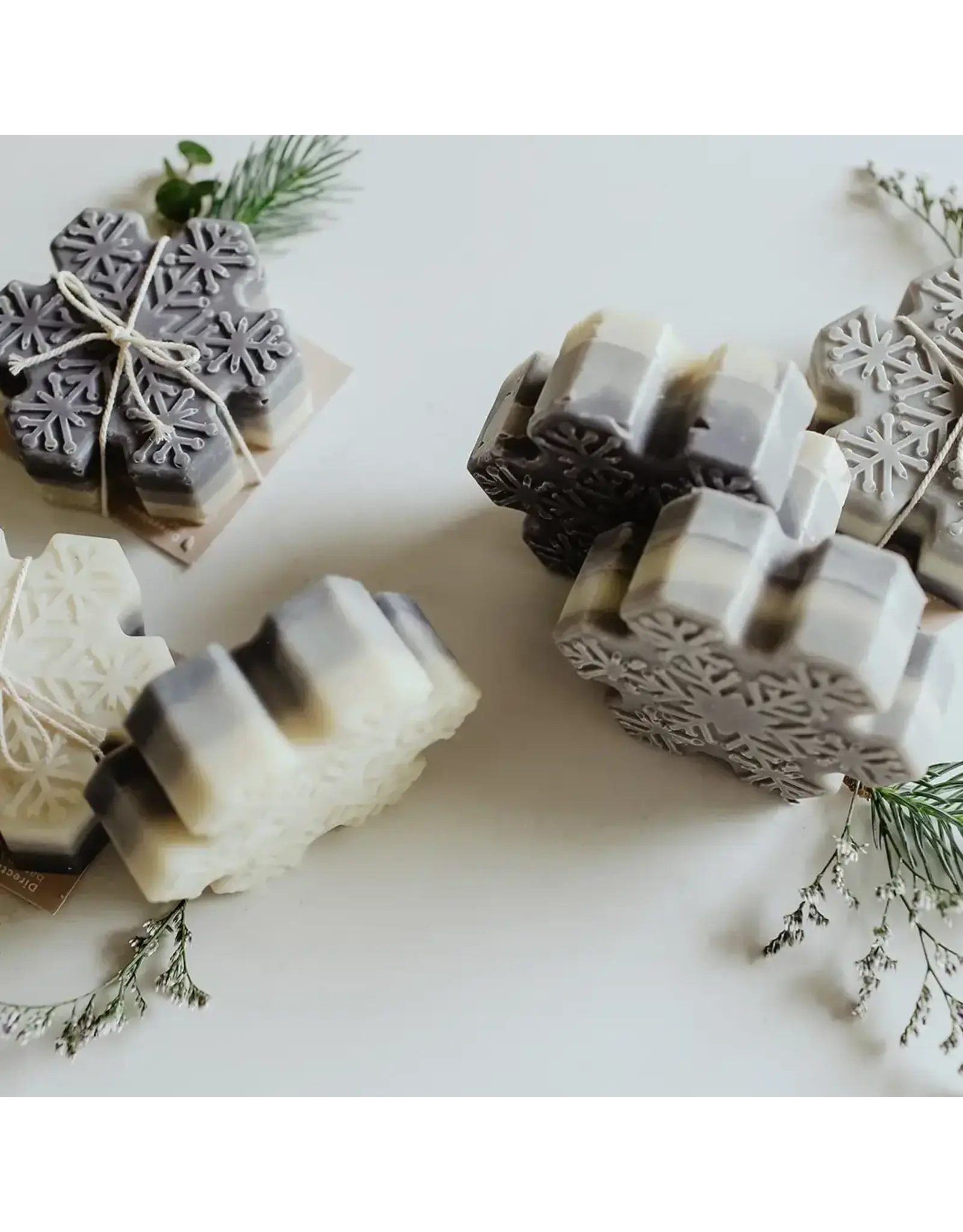 Snowflake Soap Bar