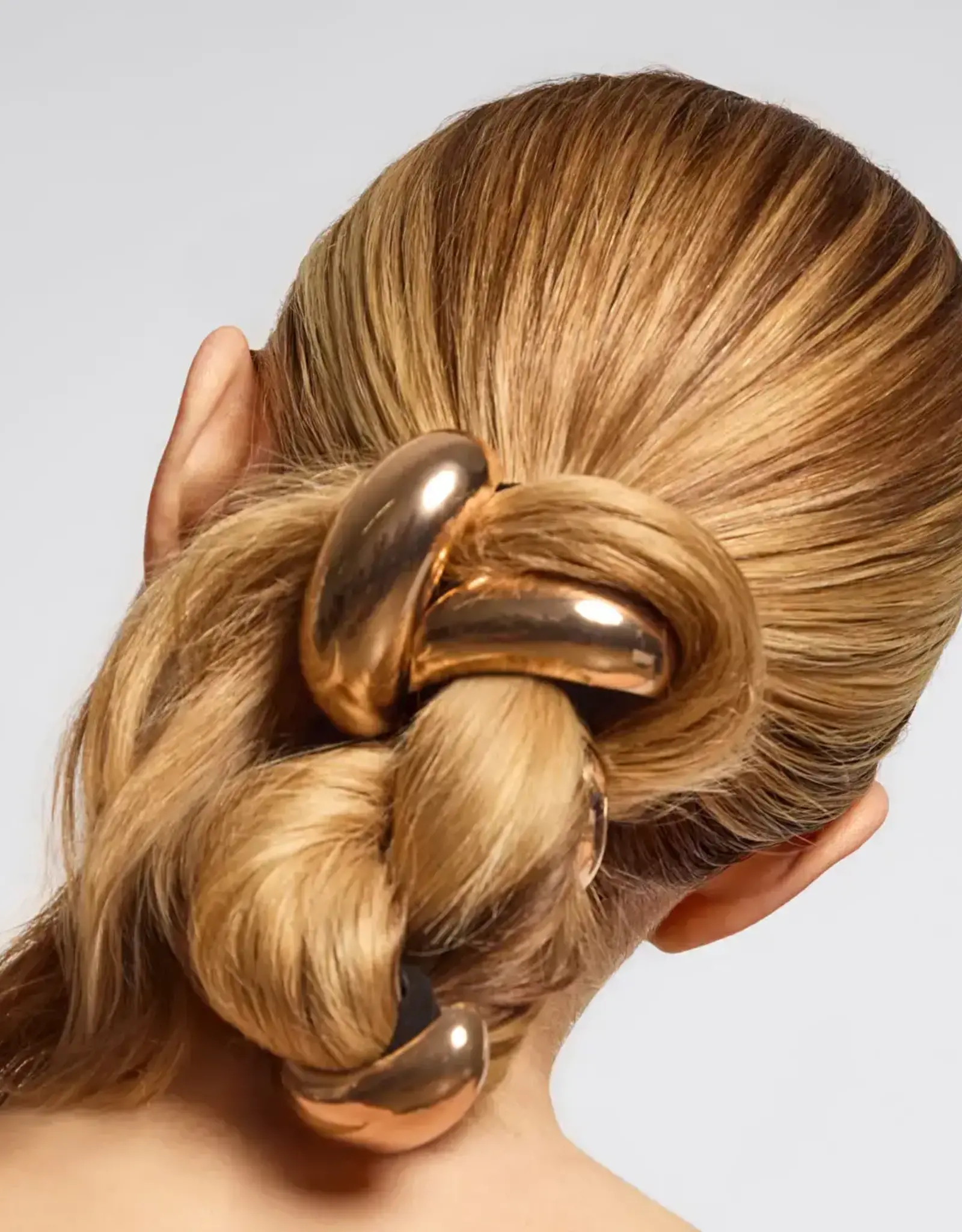 Gold Metal Cloud Cuff