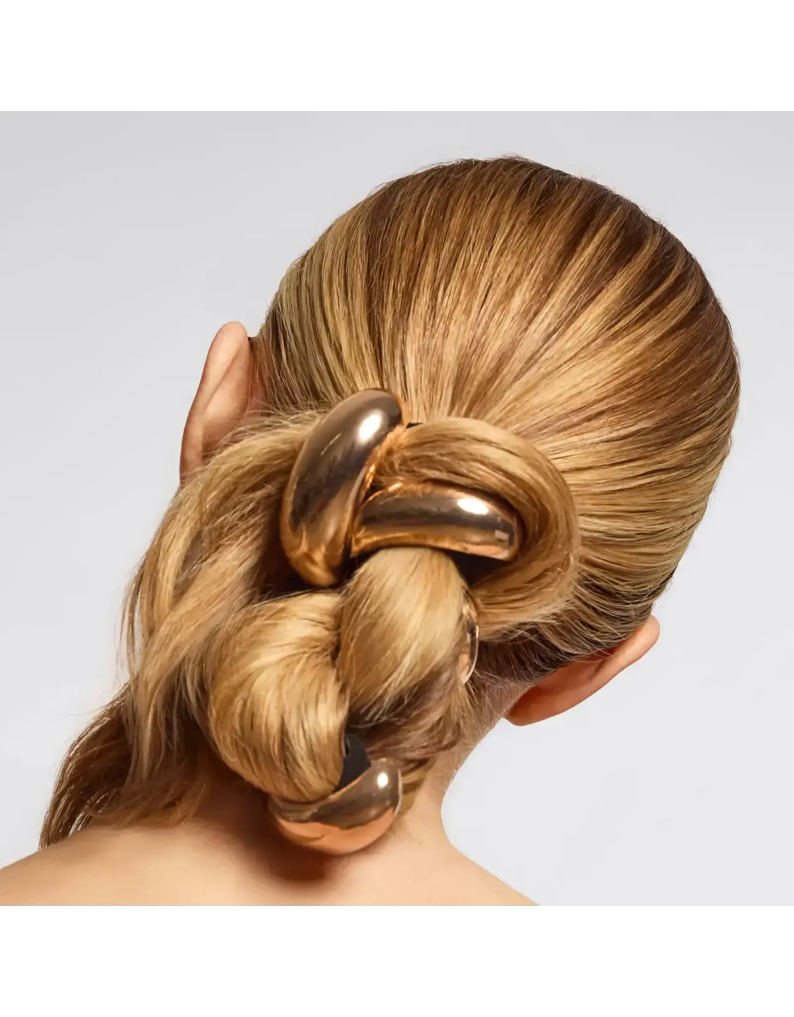 Gold Metal Cloud Cuff